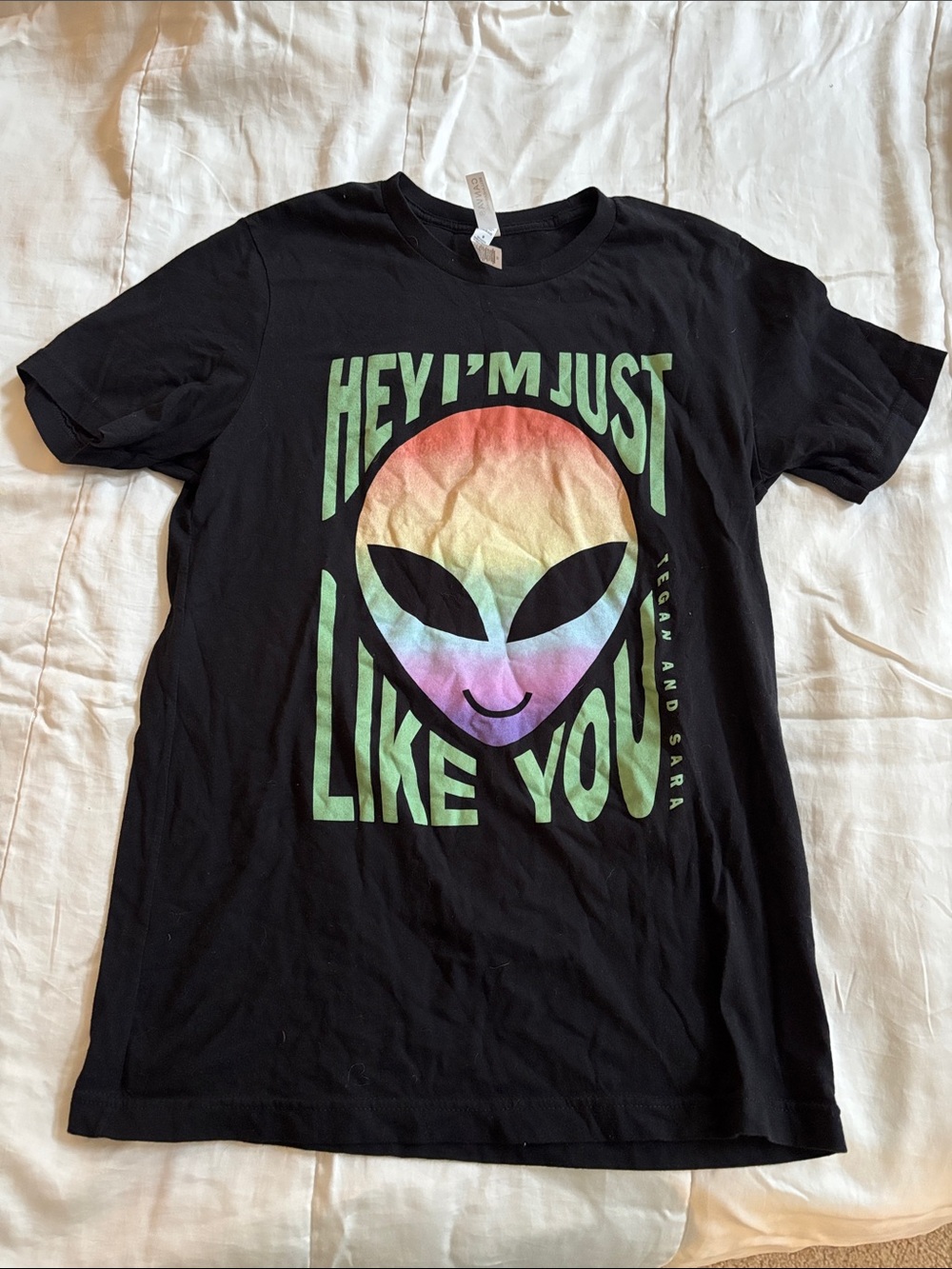 Tegan and Sara concert tee